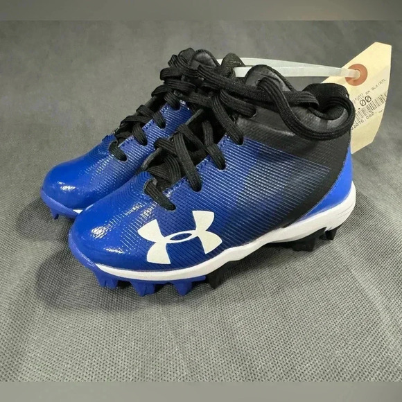 Under Armour ~ Leadoff Baseball Cleats ~  Youth Size 8K - Picture 8 of 9